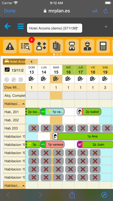 MrPlan Hotel Screenshot