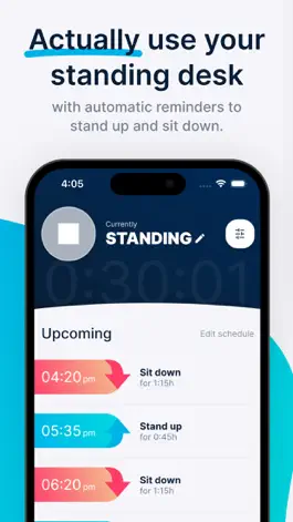 Game screenshot Standing Desk Reminders mod apk