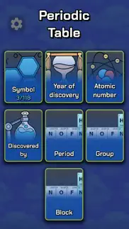 the periodic table quiz iphone screenshot 2