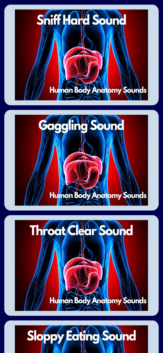 Human Body Anatomy Sounds