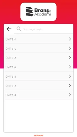 Game screenshot Branş Akademi Video Çözüm apk