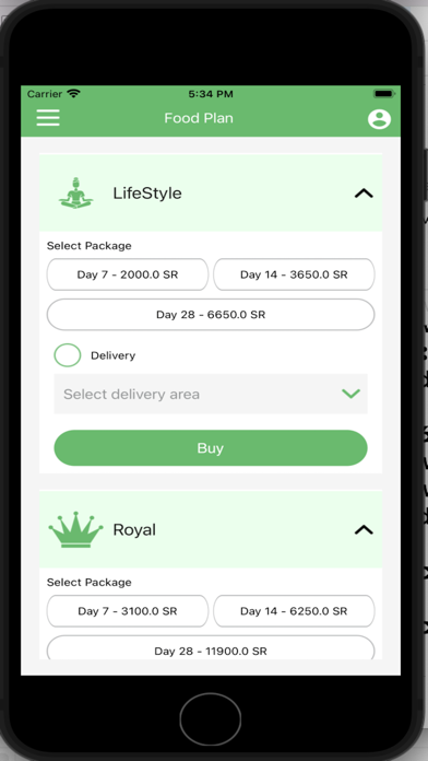Wellness Kitchen KSA Screenshot