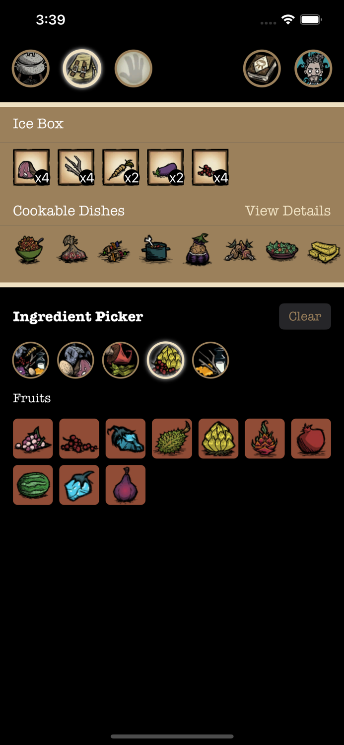 Dont Starve Cookbook