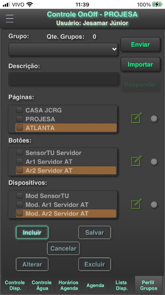 #5. ControleOnOff (iOS) 由: JESAMAR LEAO O JUNIOR