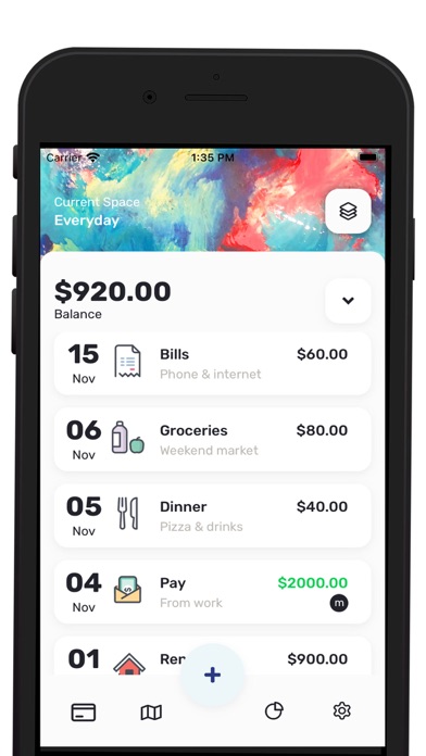 The Mountain: Personal Finance Screenshot