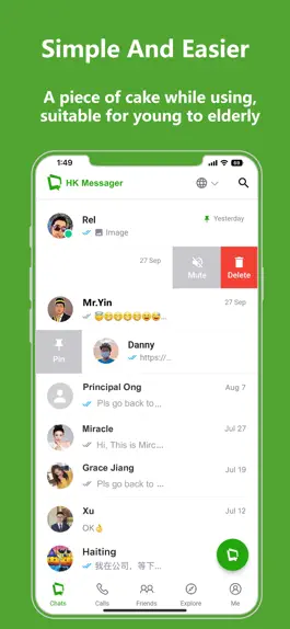 Game screenshot HK Messager apk