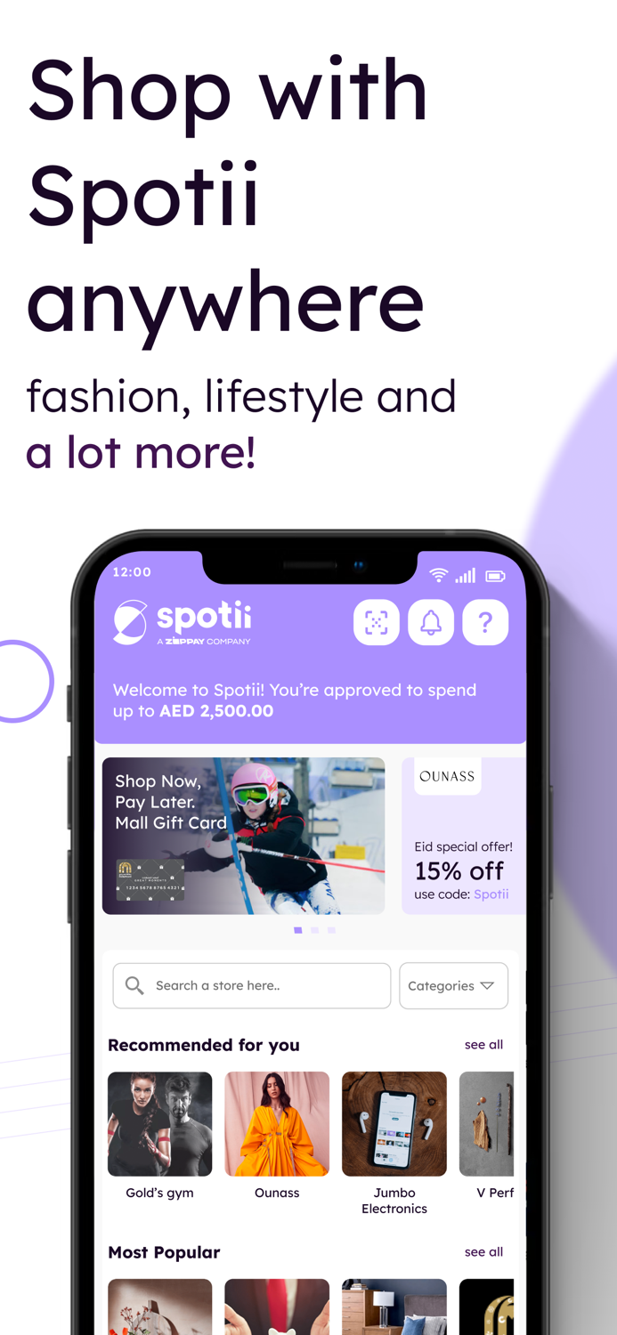 Spotii  Buy Now Pay Later