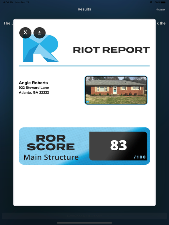 RIOT Inspections iPad screenshot 7 - Utilities app