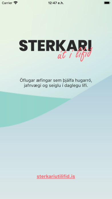 Sterkari út í lífið Screenshot