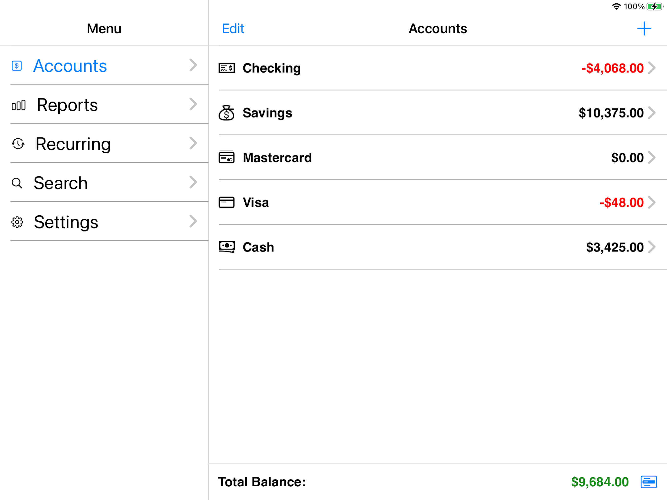 Accounts 3 Checkbook screenshot 9