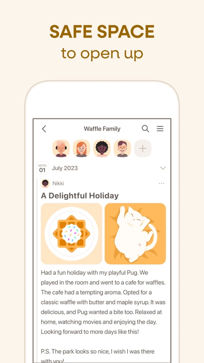 Waffle: Shared Journal screenshot-3