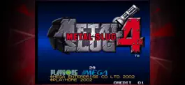 Game screenshot METAL SLUG 4 ACA NEOGEO mod apk