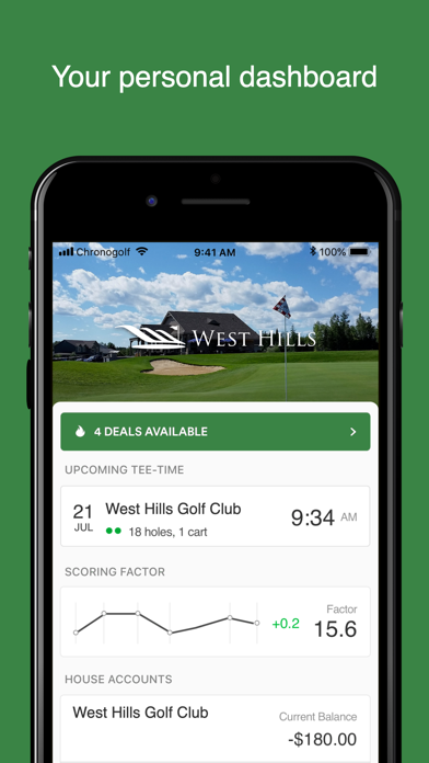 West Hills Golf Club Screenshot