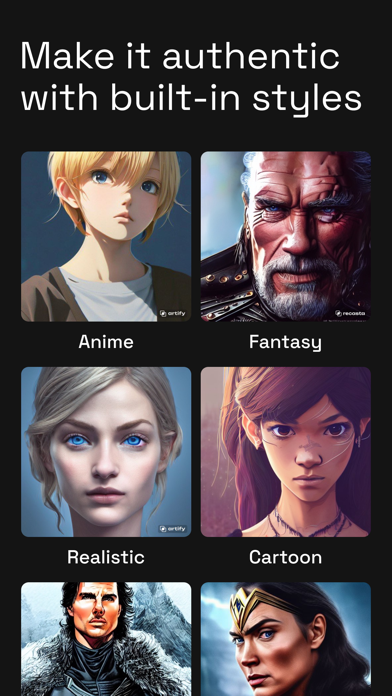 Recasty AI: celebs mashups Screenshot