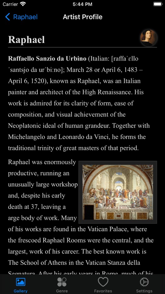 #10. Artlist - Raphael Collection (iOS) Podle: Jinan Matrix Information Technology Co., Ltd.