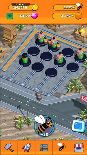 Idle Bee: Honey Empire Tycoon screenshot 2