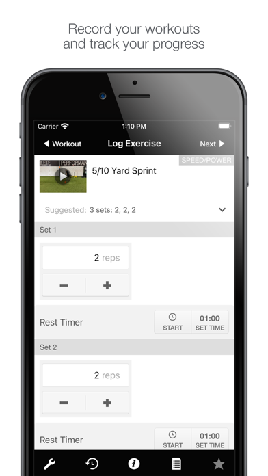 Total Athlete Performance Screenshot