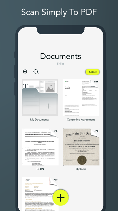 Document Scanner - PDF App Screenshot