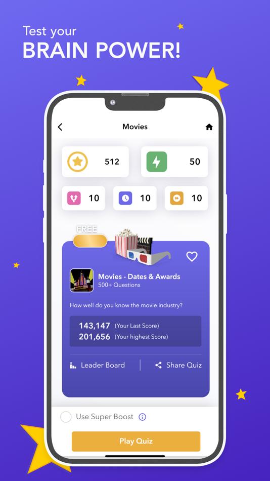 #6. Quiz Stars Trivia Challenge (iOS) 由: Michael Wilde