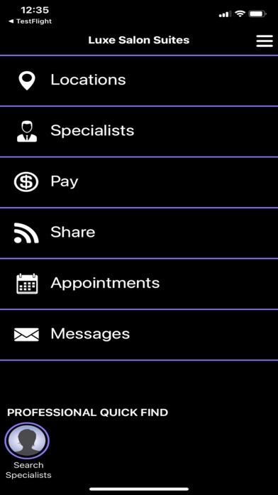 Luxe Salon Suites Screenshot
