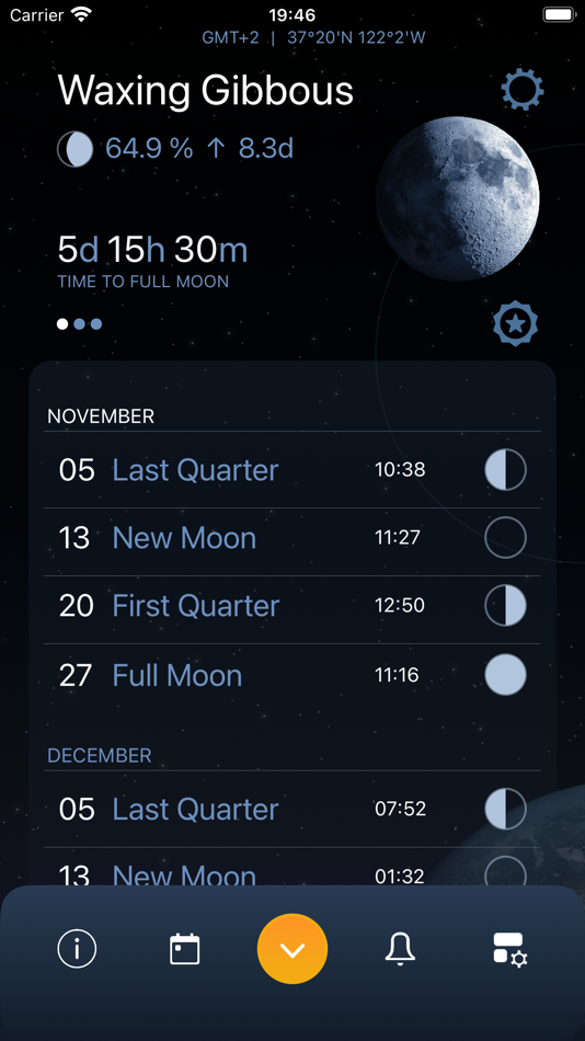 Moon Phases Deluxe - 2.0.4 - (iOS)