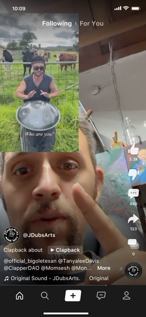 ‎Clapper: Video, Live, Chat Capture d'écran