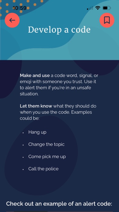 myPlan Safety App Screenshot