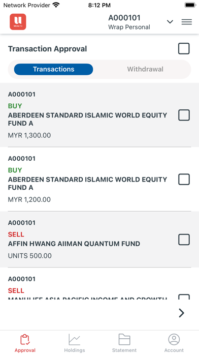 UWEALTH Screenshot