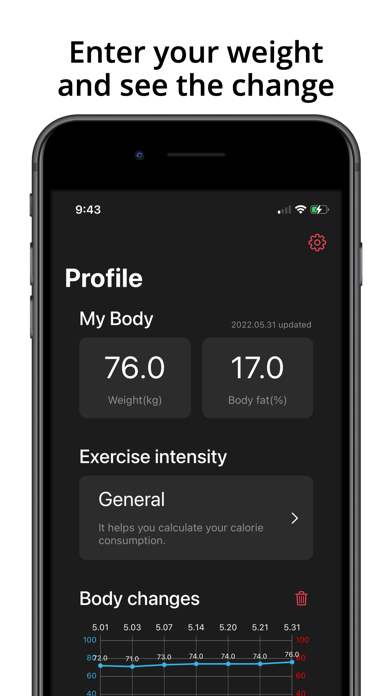 StrongerLab: Workout Log Screenshot