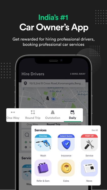 DriveU: Car Drivers & Services