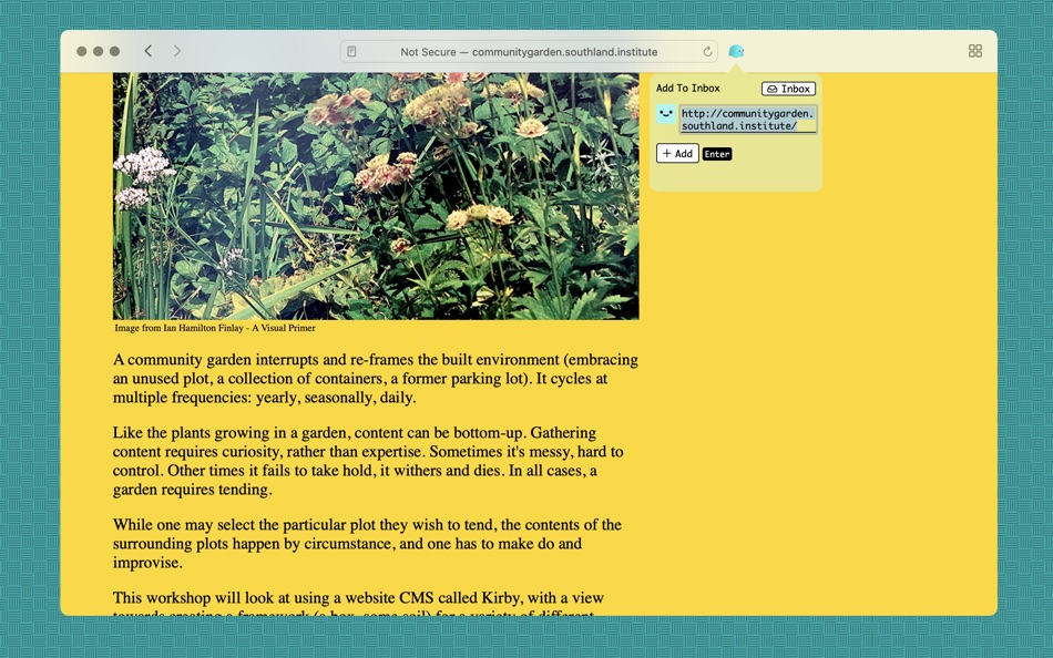 #1. Add to Kinopio (macOS) 由: Pirijan Ketheswaran