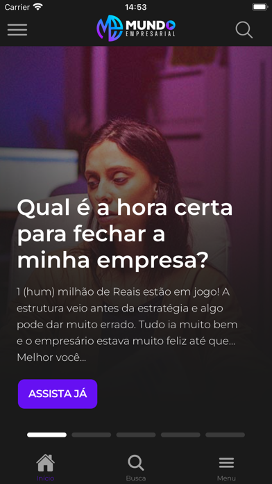 Mundo Empresarial Screenshot