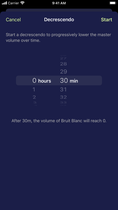 Bruit Blanc Screenshot