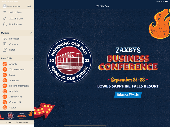Zaxbys Conferences