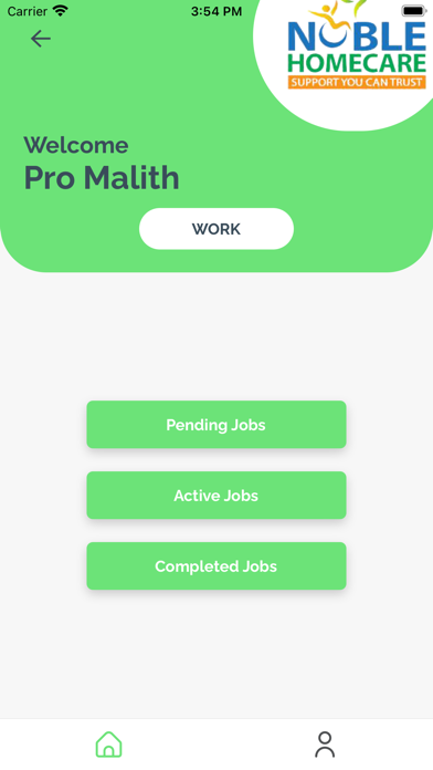 Noble Homecare Screenshot