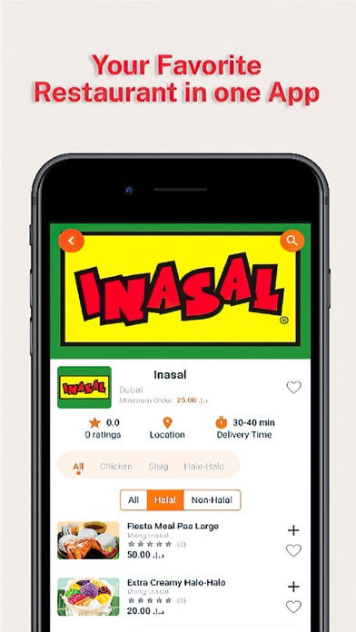Kain Tayo - Food Delivery App Screenshot
