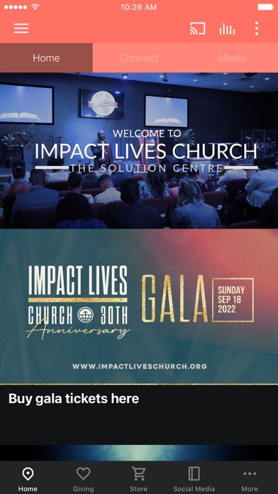 Impact Lives Church Screenshot