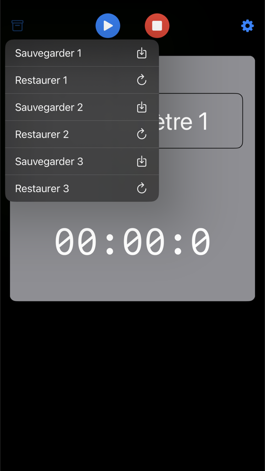 #2. EPS Chrono FOU (iOS) 由: Francois LIEURY