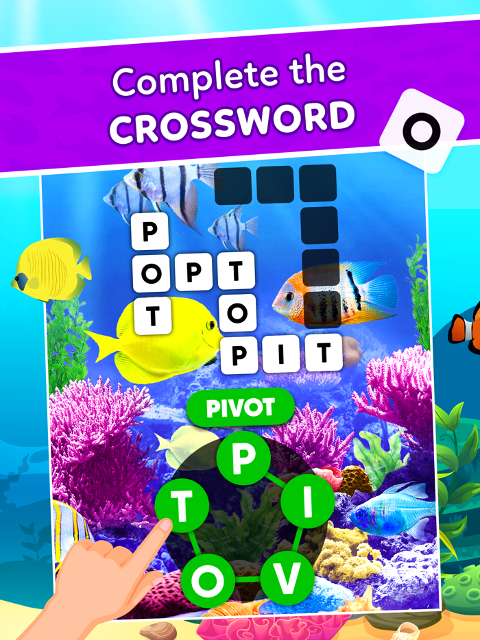 Word Splash Cross Words Game