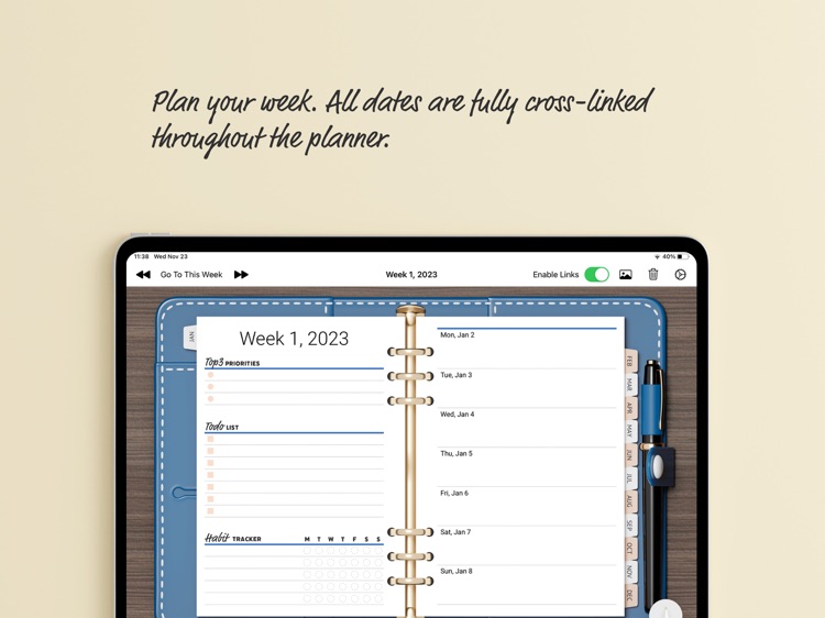 Pencil Calendar & Planner Pro