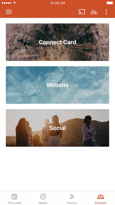 Iglesia transformación Screenshot