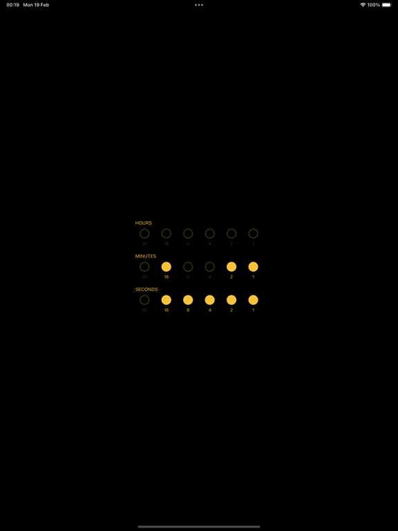 Screenshot #4 pour Binary Watch | Clock & Widget