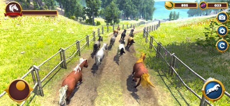 Virtual Horse Family Simulator - virtual-horse-family-simulator-herd