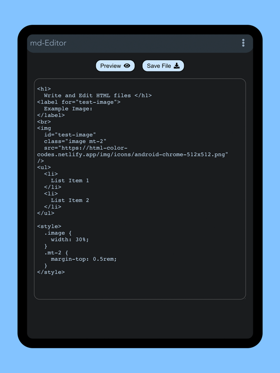 Screenshot #6 pour Pro Markdown Editor and Reader