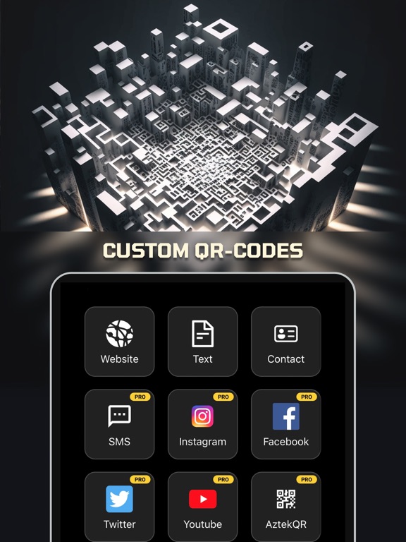 QR Code Reader๏Barcode Scanner iPad screenshot 4 - Reference app