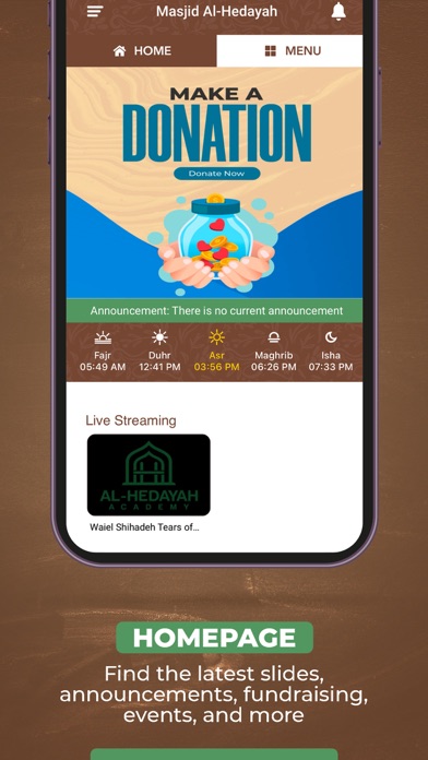 Masjid Al-Hedayah Screenshot