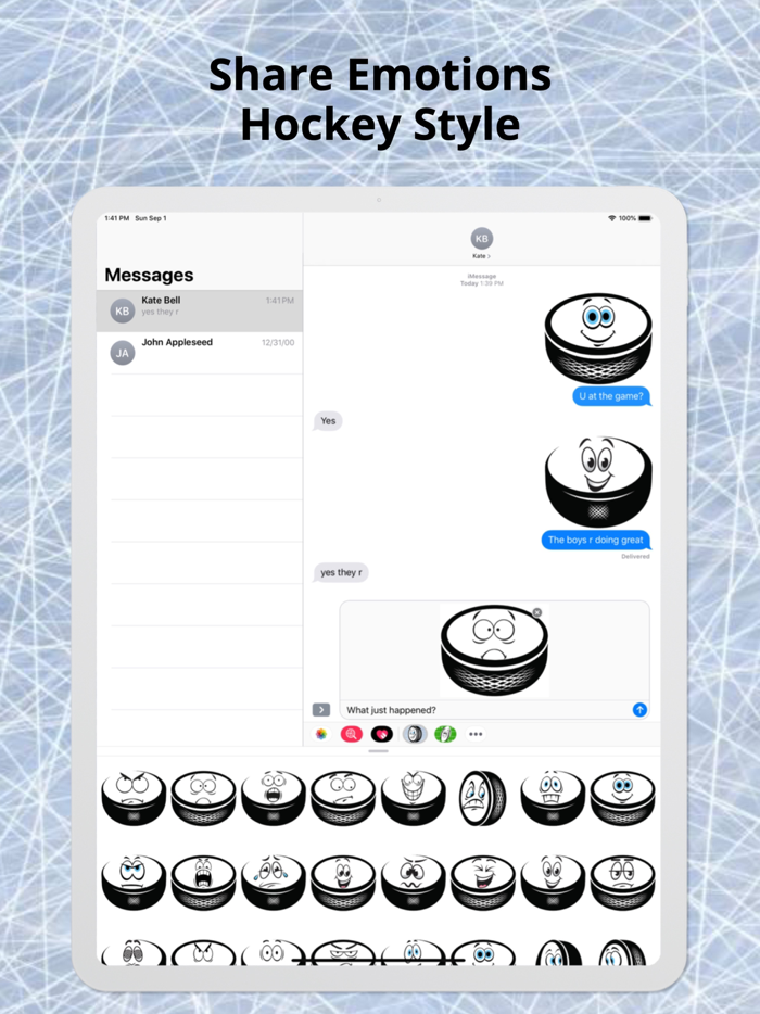 Ice Hockey Puck Emojis