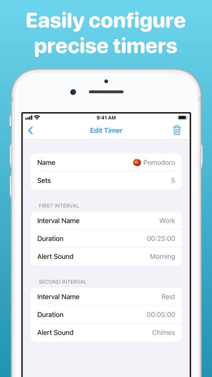 Interval Timer for Tasks