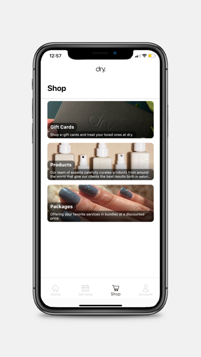 dry. Boutique Salon Screenshot