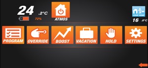 ATMOS Thermostat screenshot #2 for iPhone